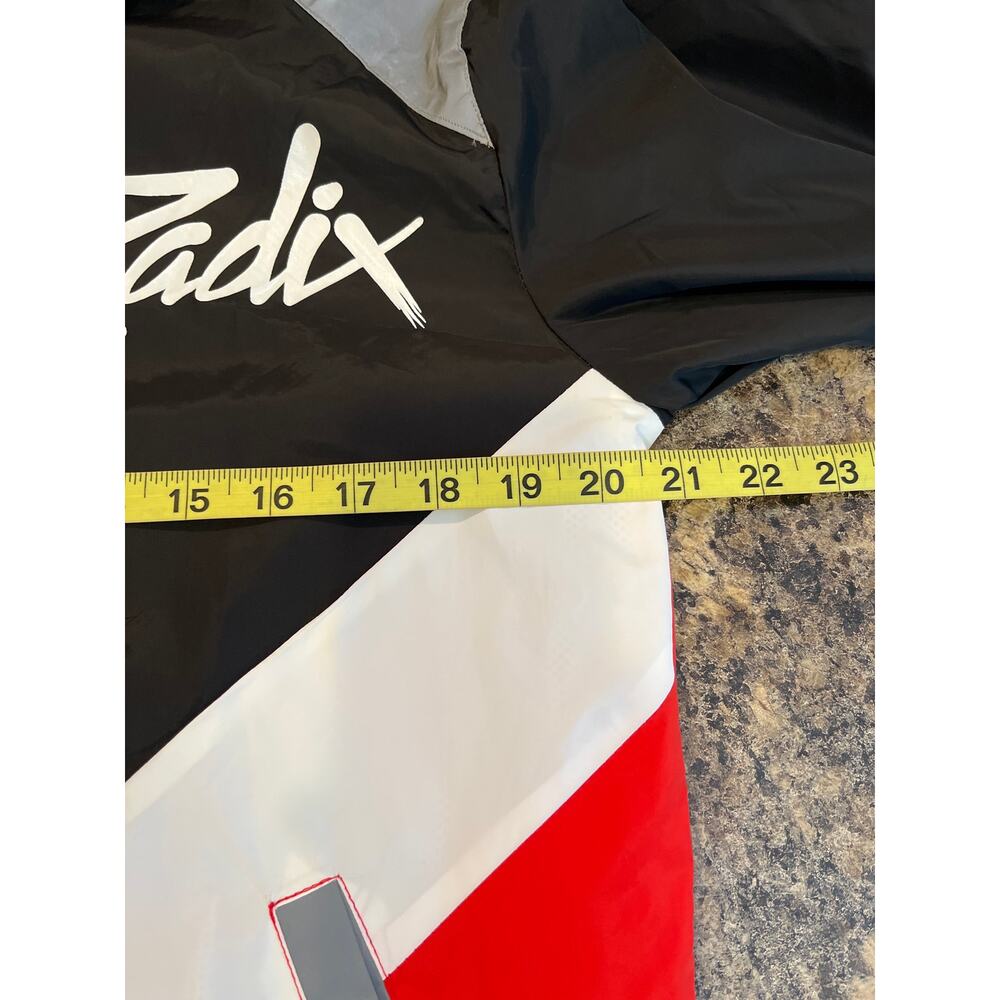 Radix Men's XS Colorblock Windbreaker Jacket Retro 90s Streetwear - Picture 5 of 6